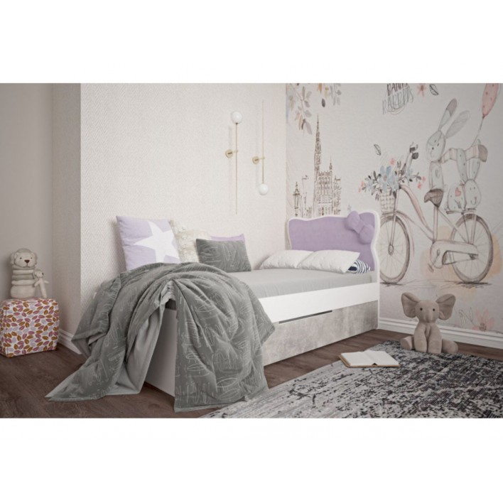 Купити Дитяче ліжко Котик 80х160 - Ліон в Житомирі