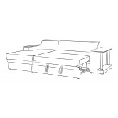 Кутовий диван Орфей (Фуджі) - фабрики Меблі Сервіс в Україні від виробника за низькою ціною зі складу