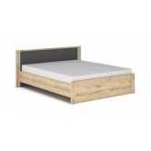  Купити Ліжко Домініка 140х200 (сірий) -  Меблі Сервіс 