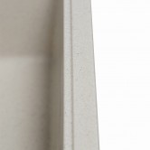 Купить Мойка Solid БРИЗ 460х515 белый (с отверстием под смеситель) искусственный камень  - Solid в Виннице