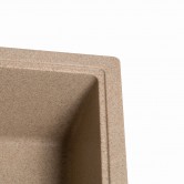 Купить Мойка Solid ГРОСС 600х520 песок (без отверстия под смеситель) искусственный камень  - Solid в Херсоне
