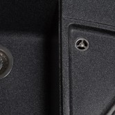 Купити Мийка Solid КРАФТ 980х510 чорний  (без отвору під змішувач) штучний камінь - Solid в Херсоні