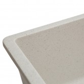 Купити Мийка Solid Вега 440х420 білий (під стільницю) штучний камінь - Solid у Вінниці