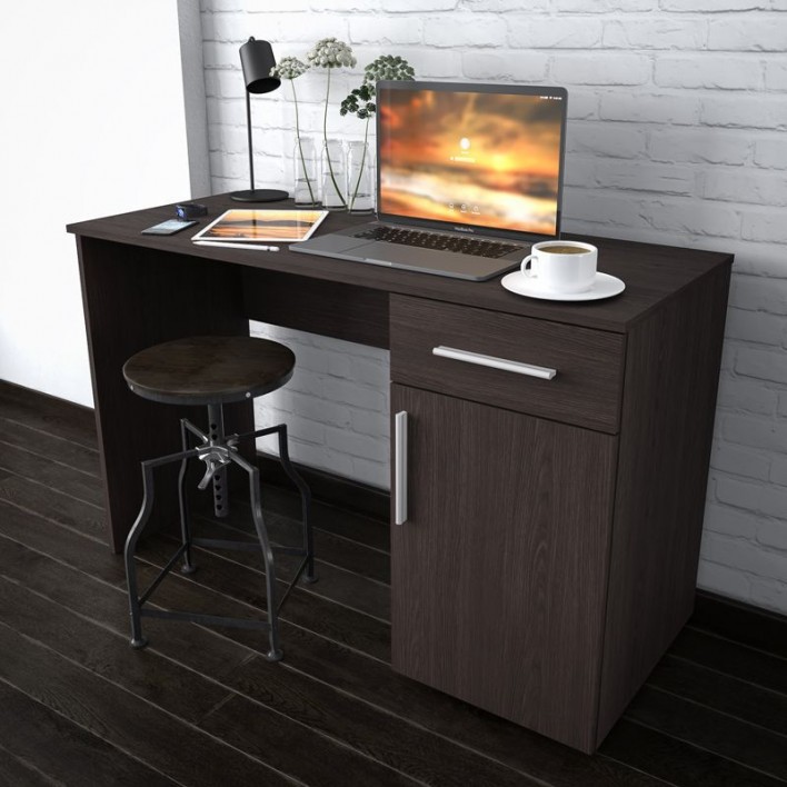  Стол письменный ST-0003 венге для офиса и дома - фабрики Morelli от производителя по низкой цене