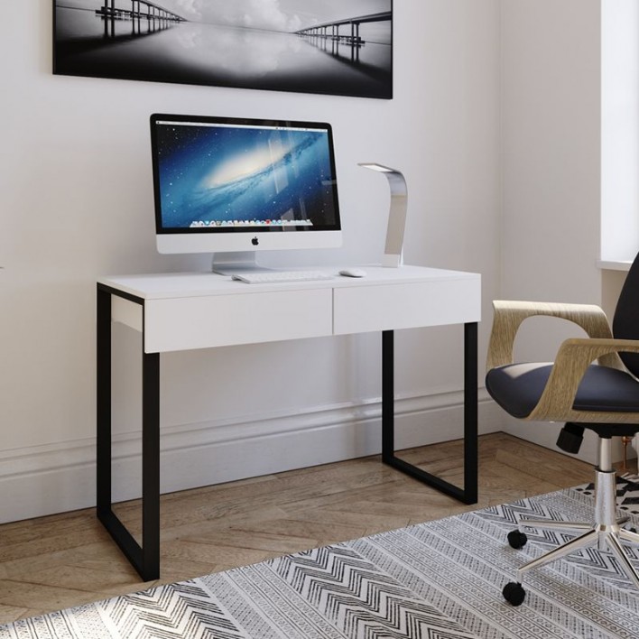  Стол письменный MX-0002 белый для кабинета или детской комнаты - фабрики Morelli от производителя по низкой цене