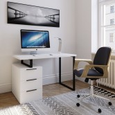 Купити Стіл письмовий MX-0003 бетон для офісу та дому - Moreli 