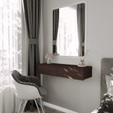 Купити Столик для макіяжу Т-226 сонома навісний для спальні - Moreli в Херсоні