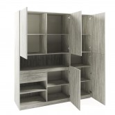 Купить Шкаф для одежды и книг RS-2 бетон - Moreli в Житомире