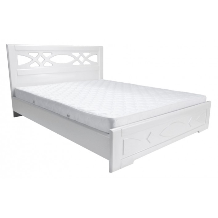 Купити Ліжко Ліана 140х200 Білий супер мат (з 4 шухлядами) - Неман в Дніпрі