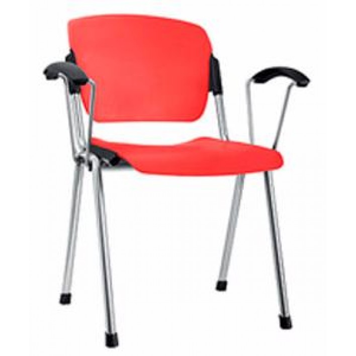 Купити ERA plast arm chrome офісний стілець - Новий стиль в Дніпрі