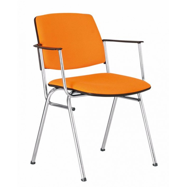  Купити ISIT arm chrome офісний стілець - Новий стиль 