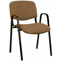 ISO W black офисный стул Новый стиль