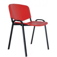 ISO plast black офисный стул Новый стиль