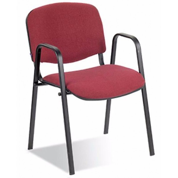 ISO W plast chrome офісний стілець