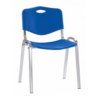ISO plast chrome офисный стул Новый стиль