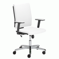 MADAME R WHITE Tilt AL35 Комп'ютерне крісло