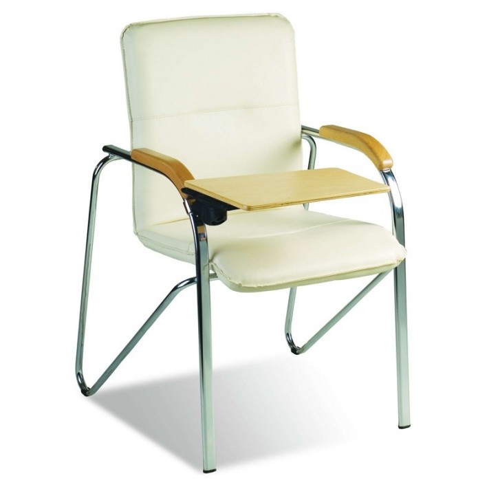 Купити SAMBA T wood chrome (BOX-2) офісний стілець - Новий стиль в Дніпрі
