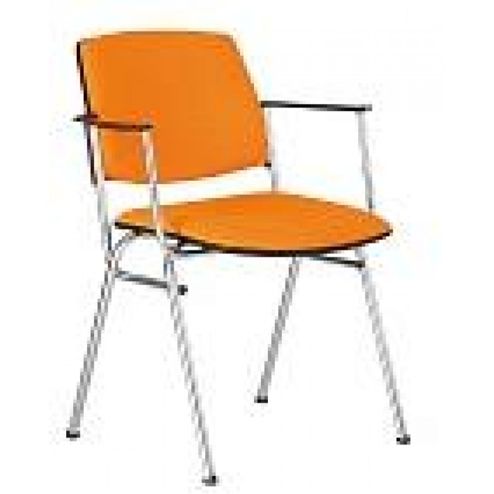 Купить ISIT LUX arm chrome офисный стул Новый стиль - Новый стиль в Днепре