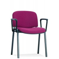 ISO arm NET chrome офісний стілець