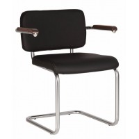 SYLWIA LUX arm chrome (BOX-4)   офисный стул Новый стиль