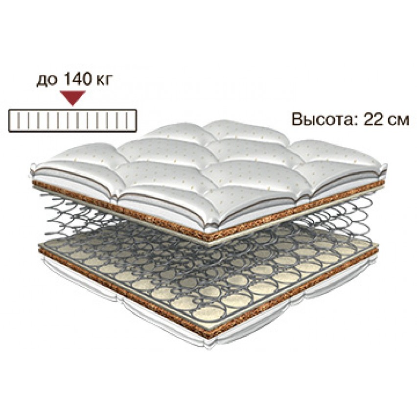 Матрас Экзотика - 140х200