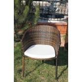 Купити 4 Крісла (Стільці) та стіл зі штучного ротангу B013+B002 -  в Ізмаїлі