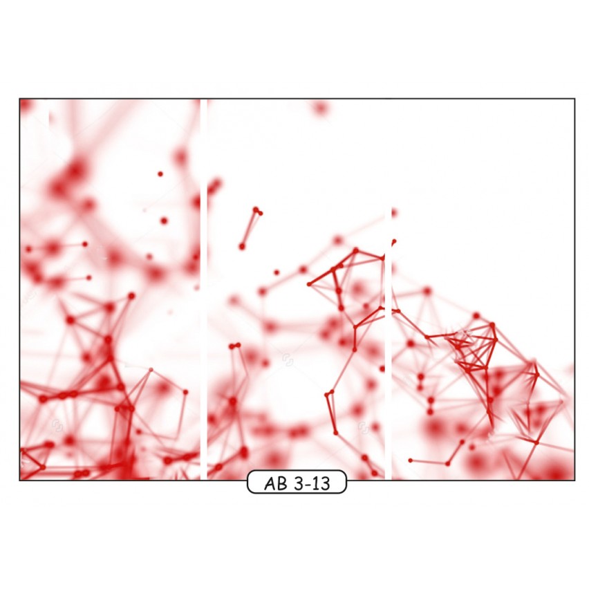 Фотодрук на 3 двері рис.AB-3-13 - Абстракція