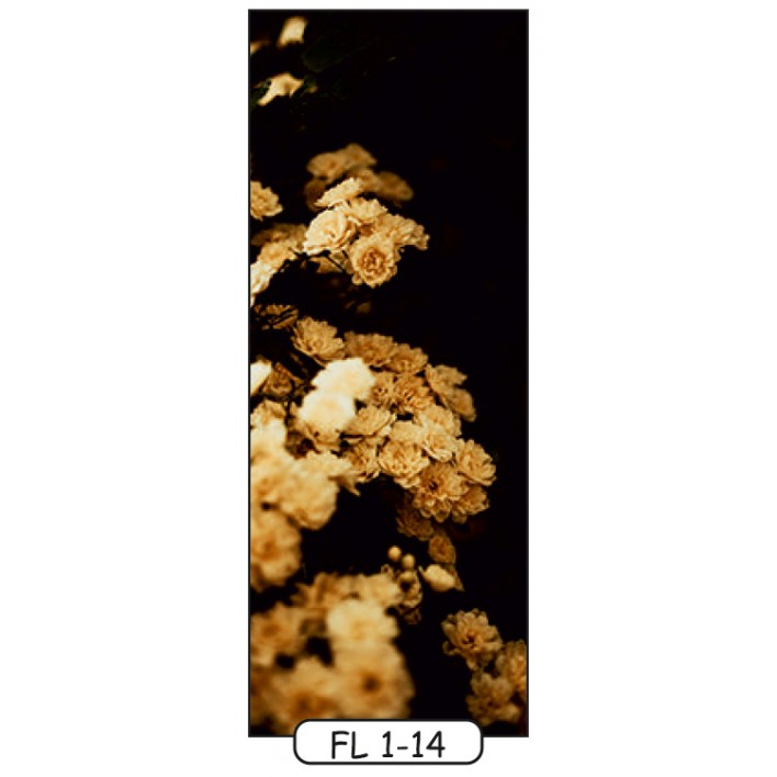 Фотодрук на 1 двері рис.FL-1-14 - Квіти