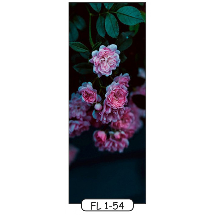 Фотодрук на 1 двері рис.FL-1-54 - Квіти