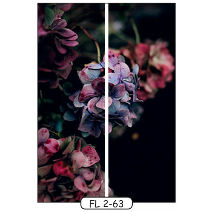 Купить Фотопечать на 2 двери рис.FL-2-63 - Цветы - Феникс в Житомире