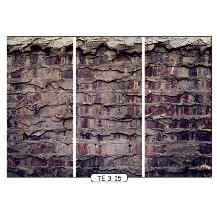 Фотодрук на 3 двері рис.TE-3-15 - Текстури