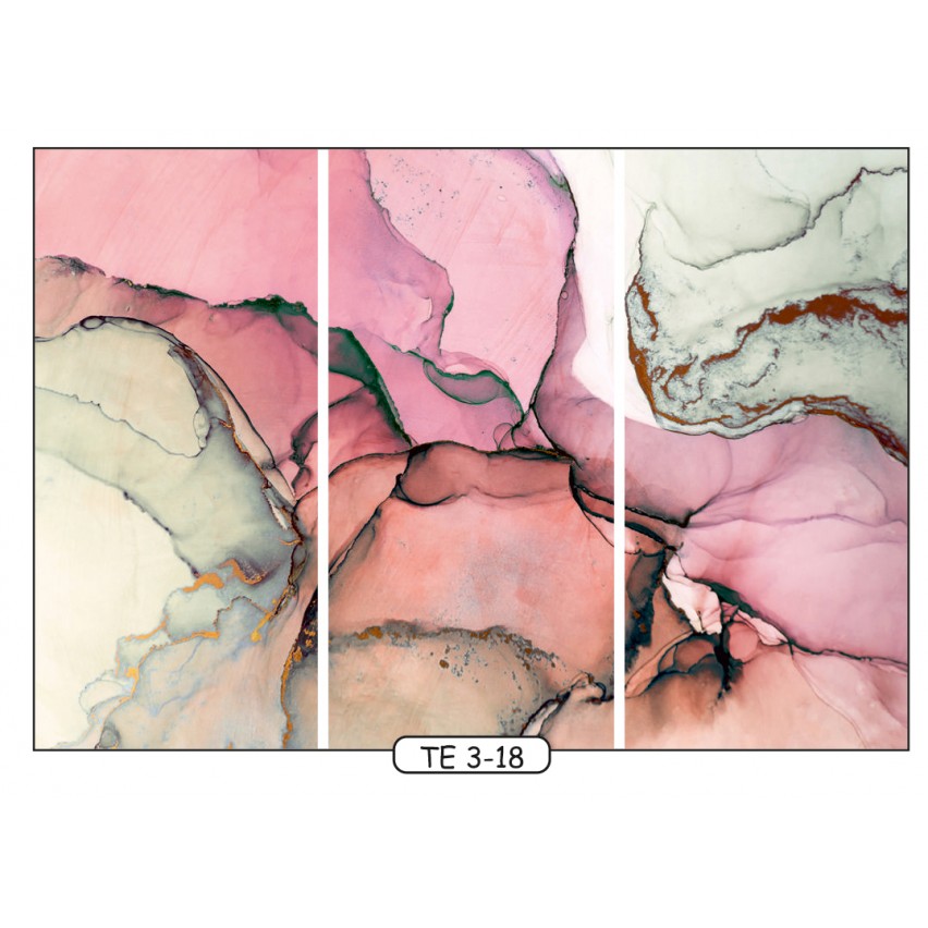 Купити Фотодрук на 3 двері рис.TE-3-18 - Текстури - Фенікс в Житомирі