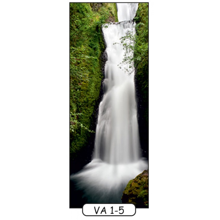 Фотопечать на 1 дверь рис.VA-1-5 - Водопады