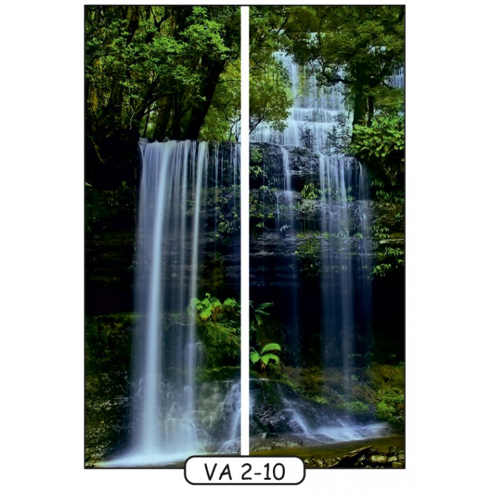 Фотопечать на 2 двери рис.VA-2-10 - Водопады - Феникс 