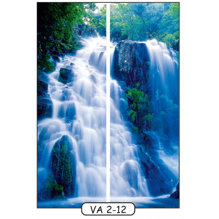 Купить Фотопечать на 2 двери рис.VA-2-12 - Водопады - Феникс в Днепре