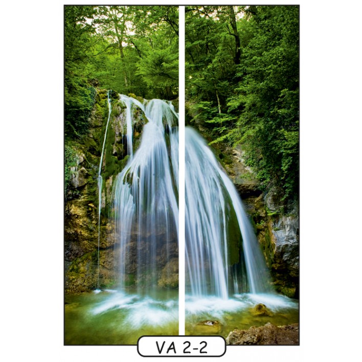 Купить Фотопечать на 2 двери рис.VA-2-2 - Водопады - Феникс в Измаиле