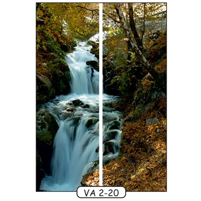 Купить Фотопечать на 2 двери рис.VA-2-20 - Водопады - Феникс в Измаиле