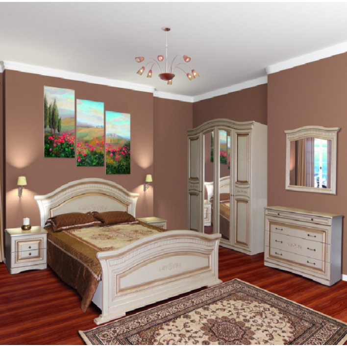 Купити Спальня Ніколь (патина) 4Д - Світ меблів у Вінниці