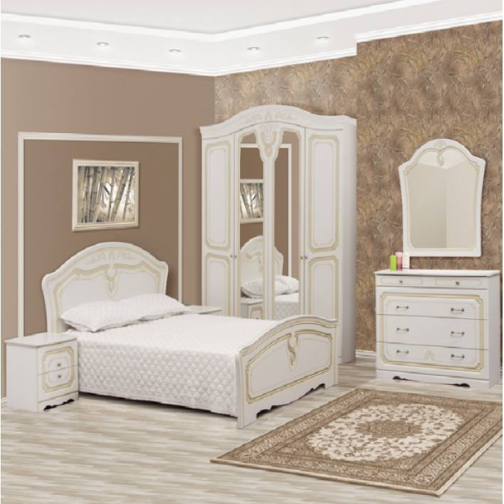  Спальня Луиза (патина) 4Д - Світ меблів 