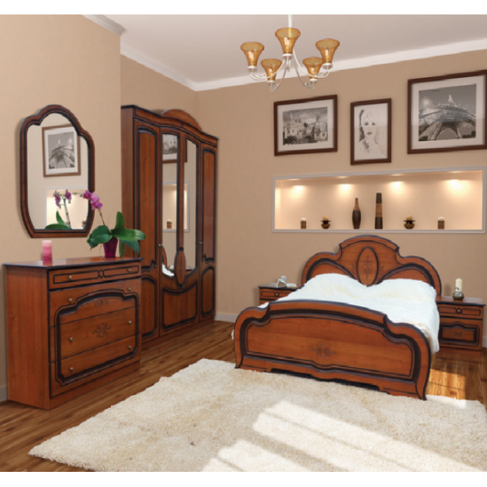  Купити Спальня Поліна (патина) 5Д - Світ меблів 