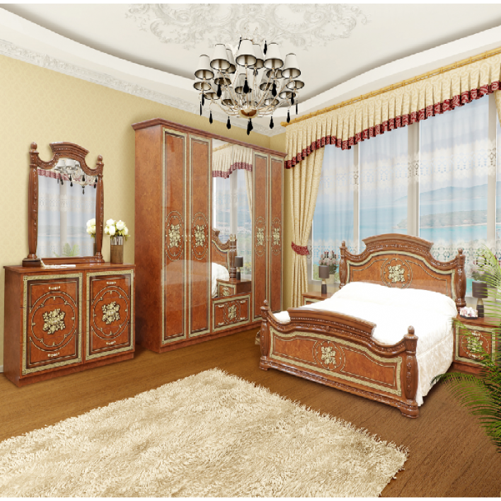  Спальня Жасмин 4Д - Світ меблів 