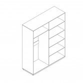 Купити Шафа Грейс 4Д - Світ меблів в Дніпрі