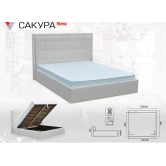 Купити Ліжко Сакура 160х200 короб - Віка в Харкові